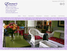 Tablet Screenshot of emmascottagehouse.com